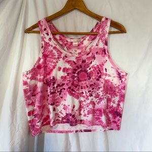 Victoria’s Secret Tie Dye Cropped Tank Top